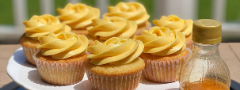 Passion Fruit Cupcakes by Zainab Illyas — Amoretti
