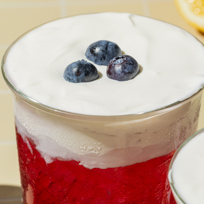 Blueberry Yuzu Dirty Soda
