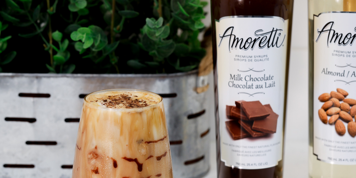 Almond Candy Bar Latte — Amoretti