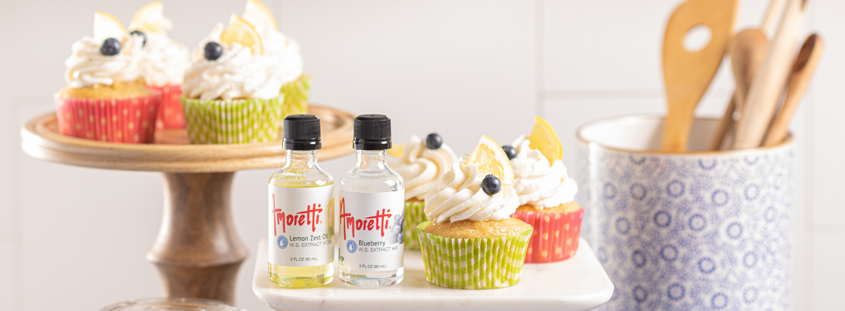 Gluten Free & Dairy Free Lemon Blueberry Cupcakes — Amoretti