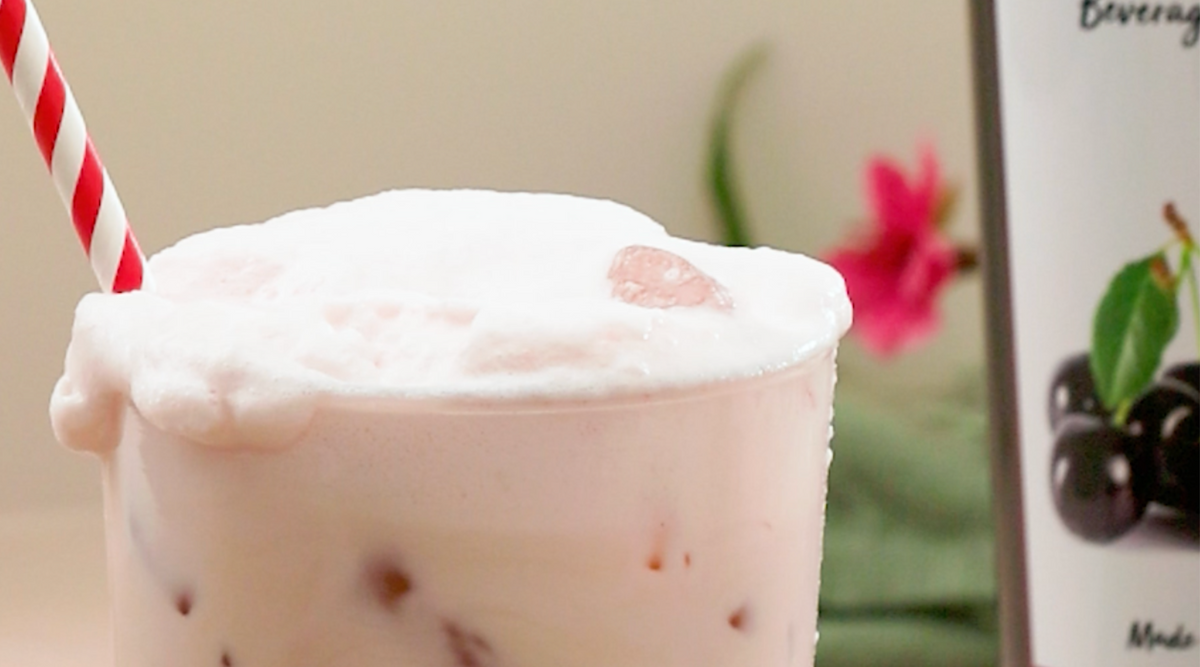 Homemade Iced Cherry Chai — Amoretti