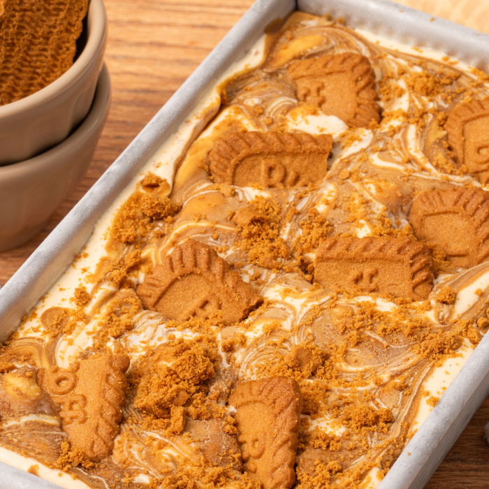 Pumpkin Spice Cookie Butter Ice Cream
