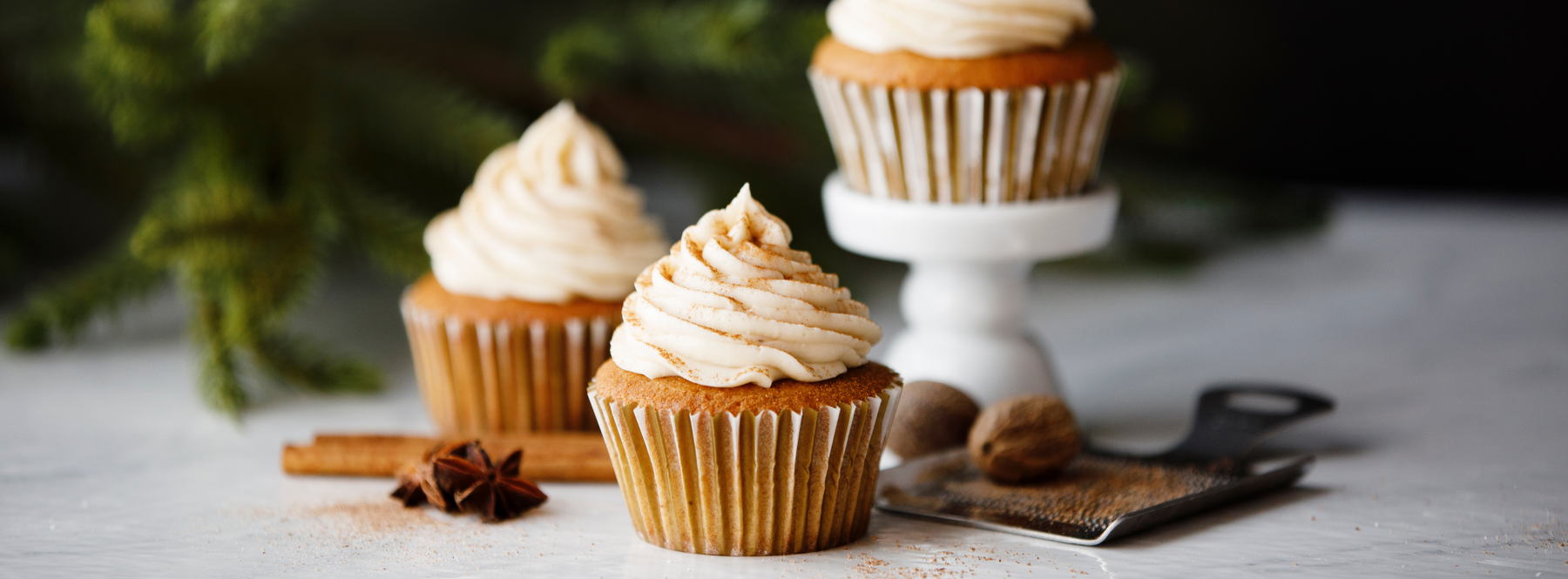 Chai Tea Latte Cupcakes