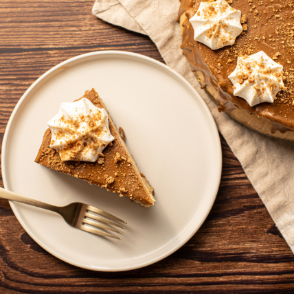 Gingerbread Cookie Butter Cheesecake