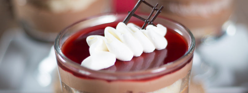 Chocolate-Pomegranate Trifle — Amoretti