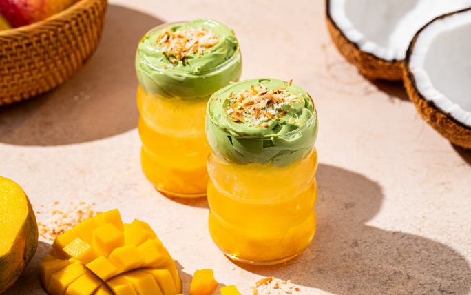 Mango Coconut Cloud Matcha