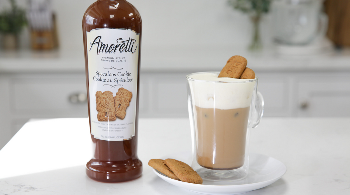 Cookie Butter Latte — Amoretti