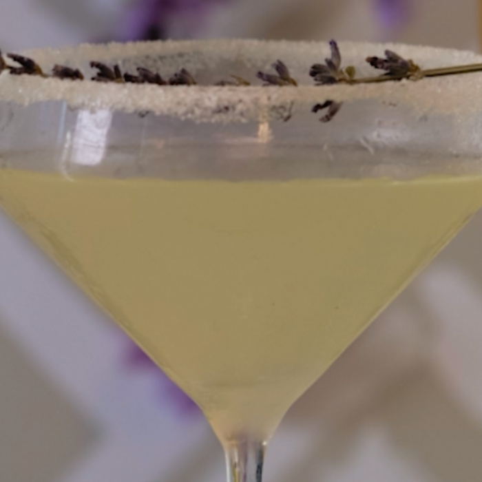 Limoncello Lavender Lemon Drop Martini