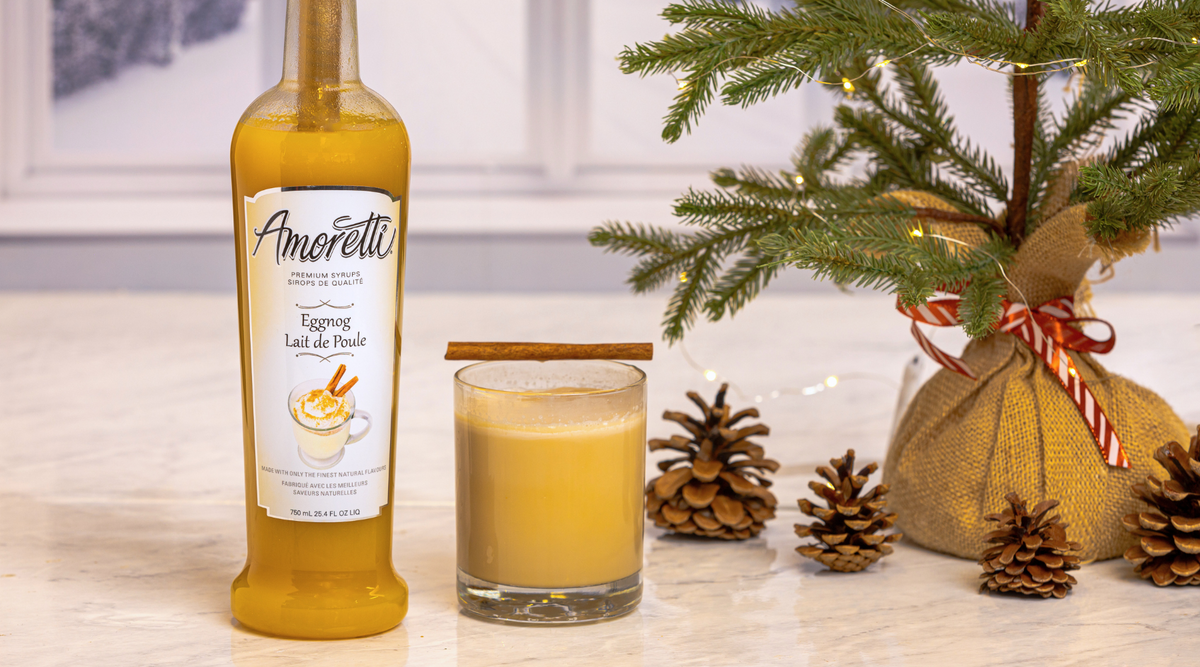 Eggnog White Russian — Amoretti
