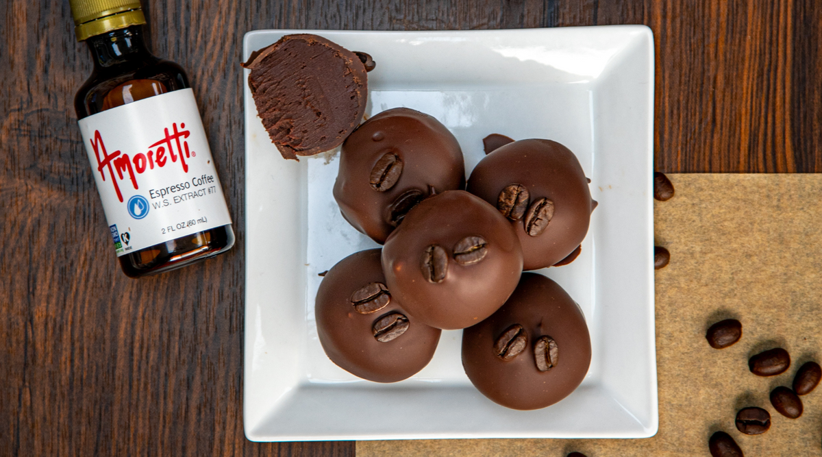 Chocolate Espresso Truffles — Amoretti