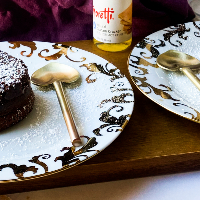 Air Fryer S'mores Lava Cakes