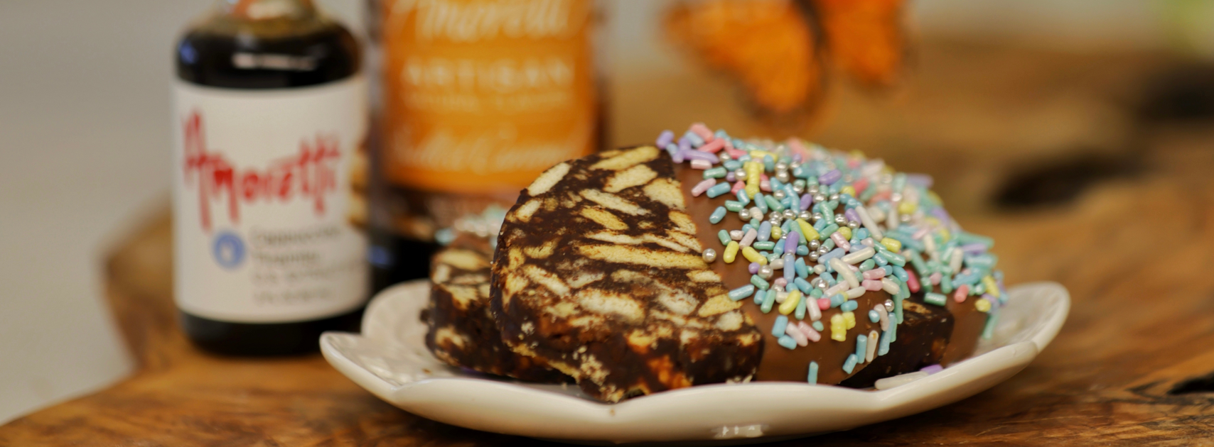 Salted Caramel Chocolate No-Bake Cookies — Amoretti