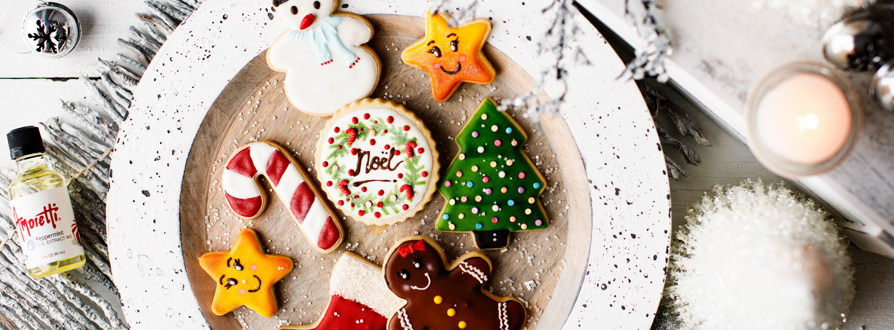 Peppermint Holiday Cookies