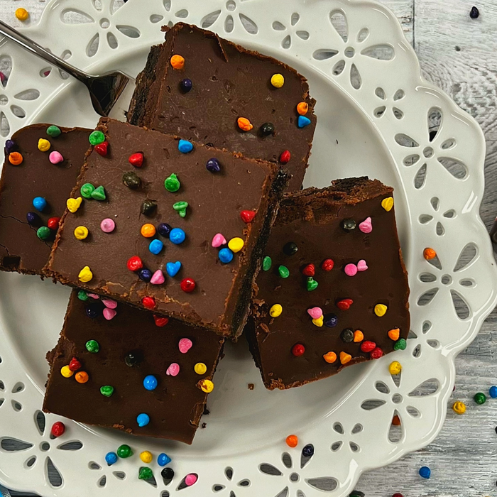 Almond Flour Cosmic Brownies