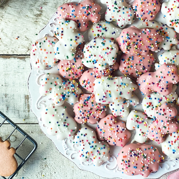 Cotton Candy Animal Cookies