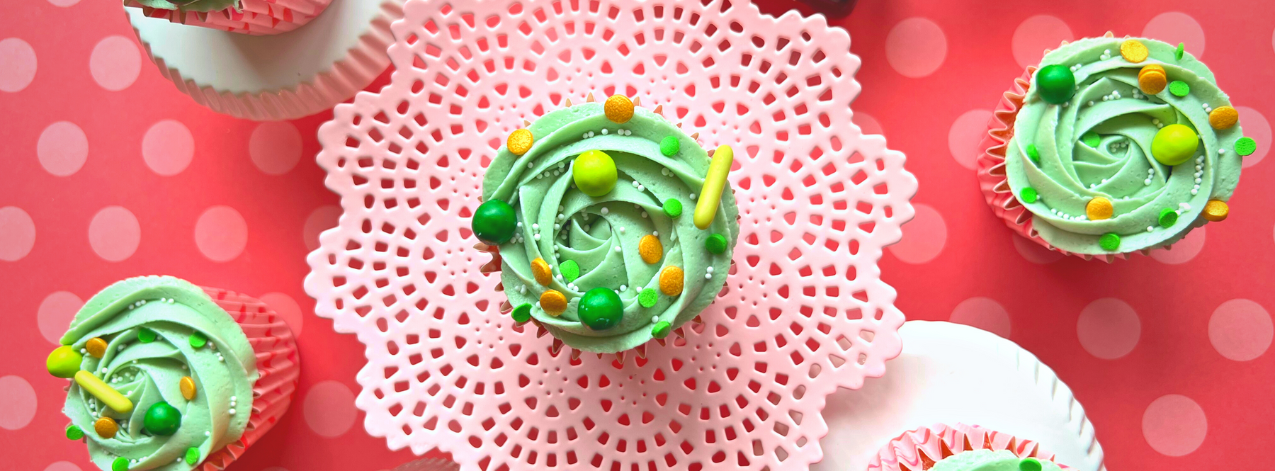 Pistachio Buttercream Frosting for St. Patrick's Day