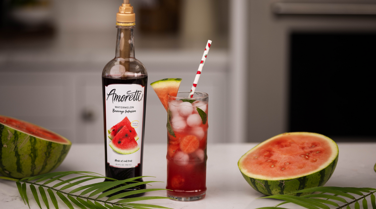 How to Make a Watermelon Mojito — Amoretti
