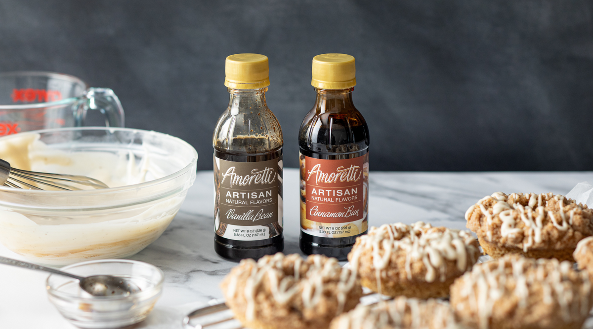 Cinnamon Bun Crumb Donuts — Amoretti