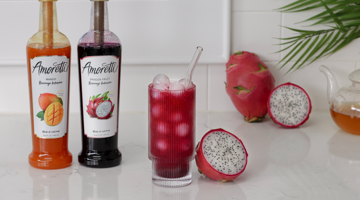 How to Make a Dragon Fruit Tea — Amoretti