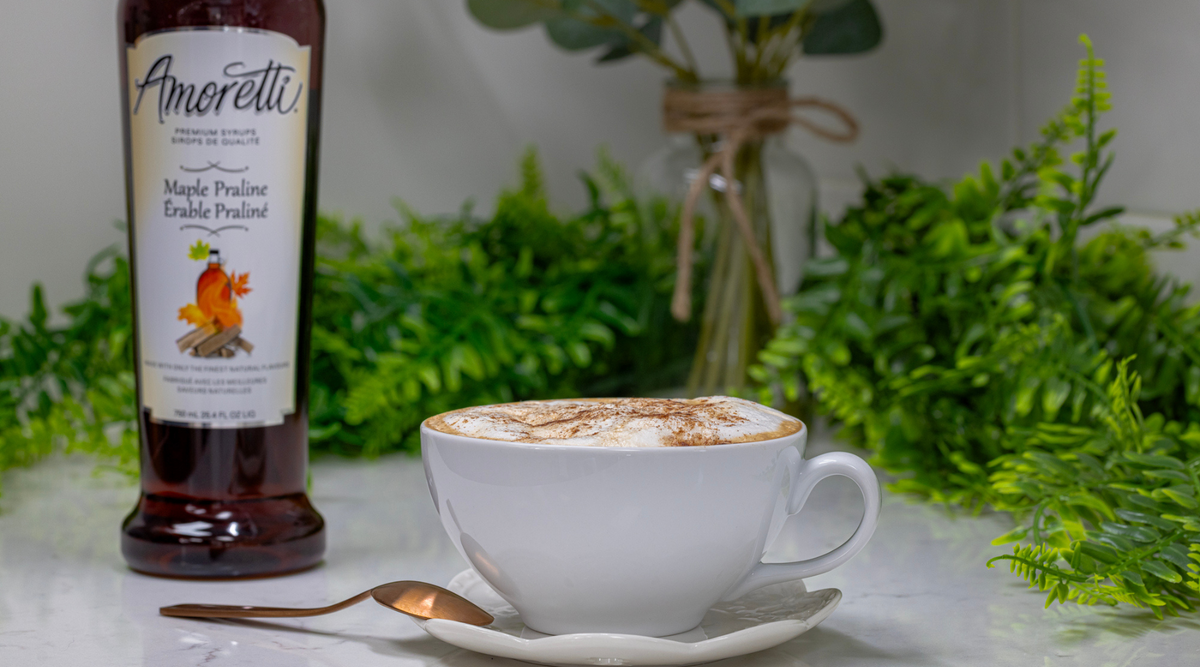 Maple Praline Cappuccino — Amoretti