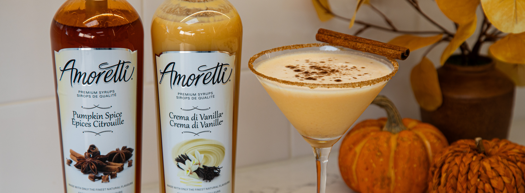 Pumpkin Spice Martini — Amoretti
