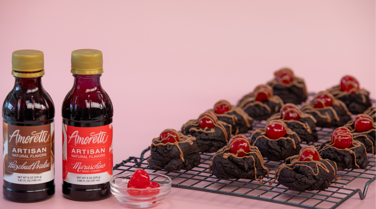 Chocolate Cherry Cookies — Amoretti