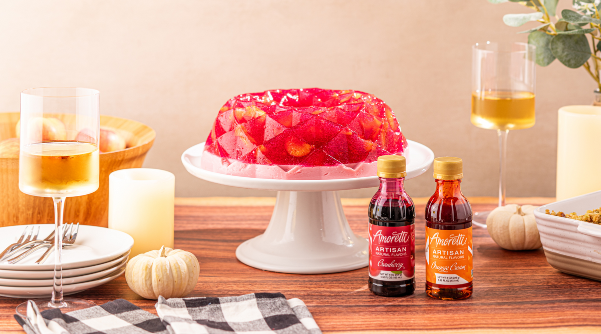 Cranberry Orange Cream Jello Mold — Amoretti