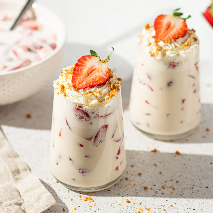 Fresas con Crema