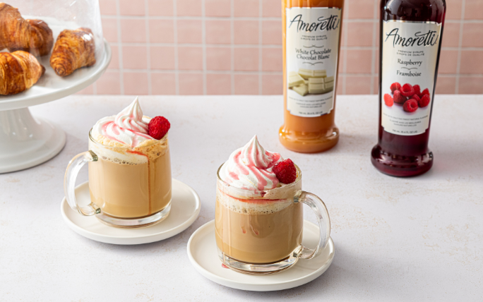 Raspberry White Mocha — Amoretti