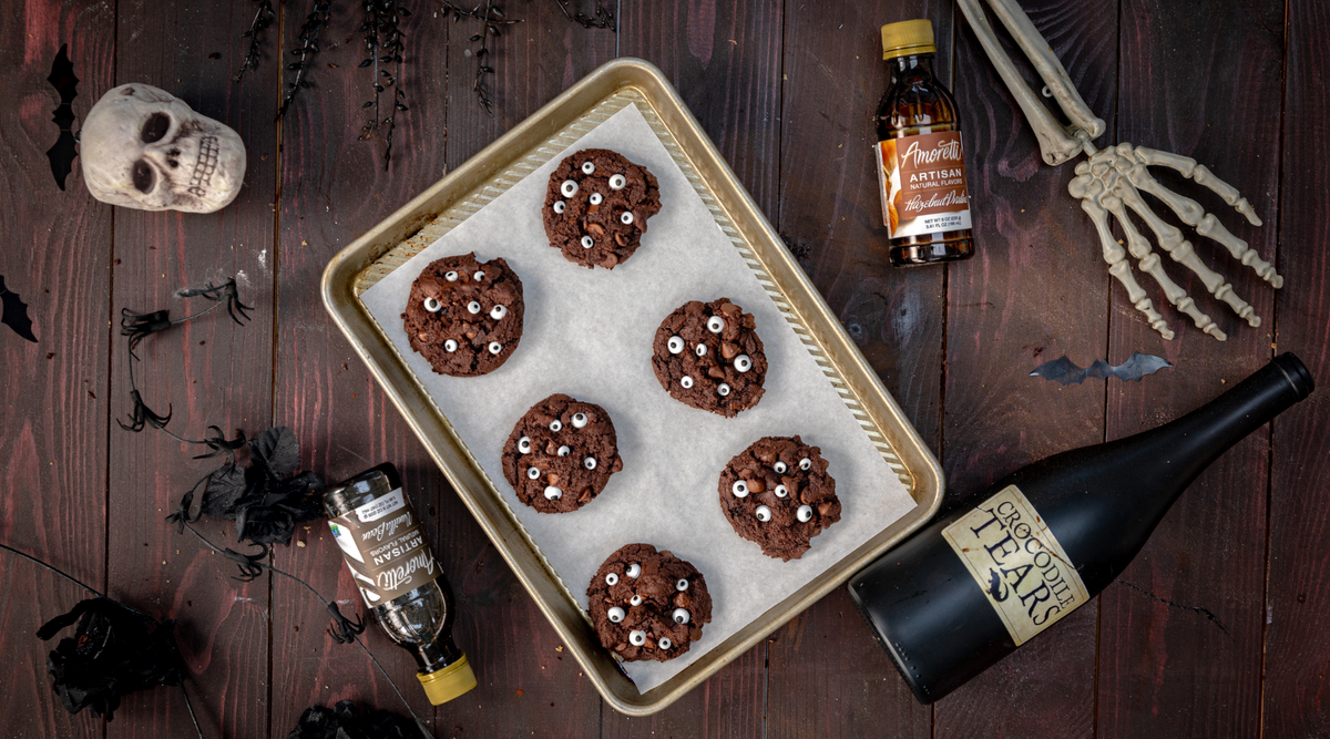 Chocolate Hazelnut Praline Eyeball Cookies — Amoretti