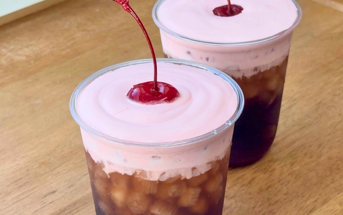 Cherry-Vanilla Dirty Soda