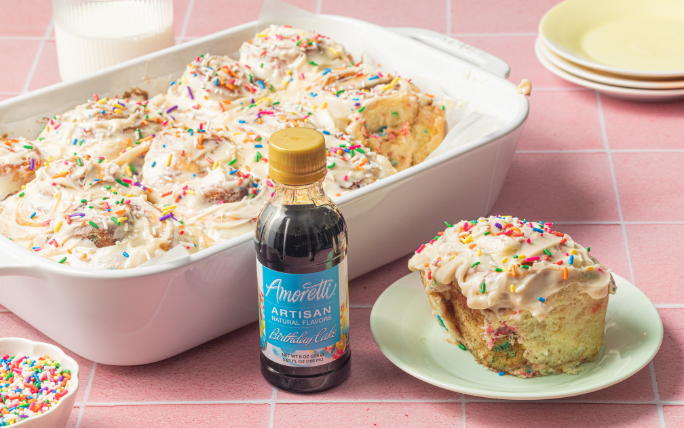 Funfetti Cinnamon Rolls
