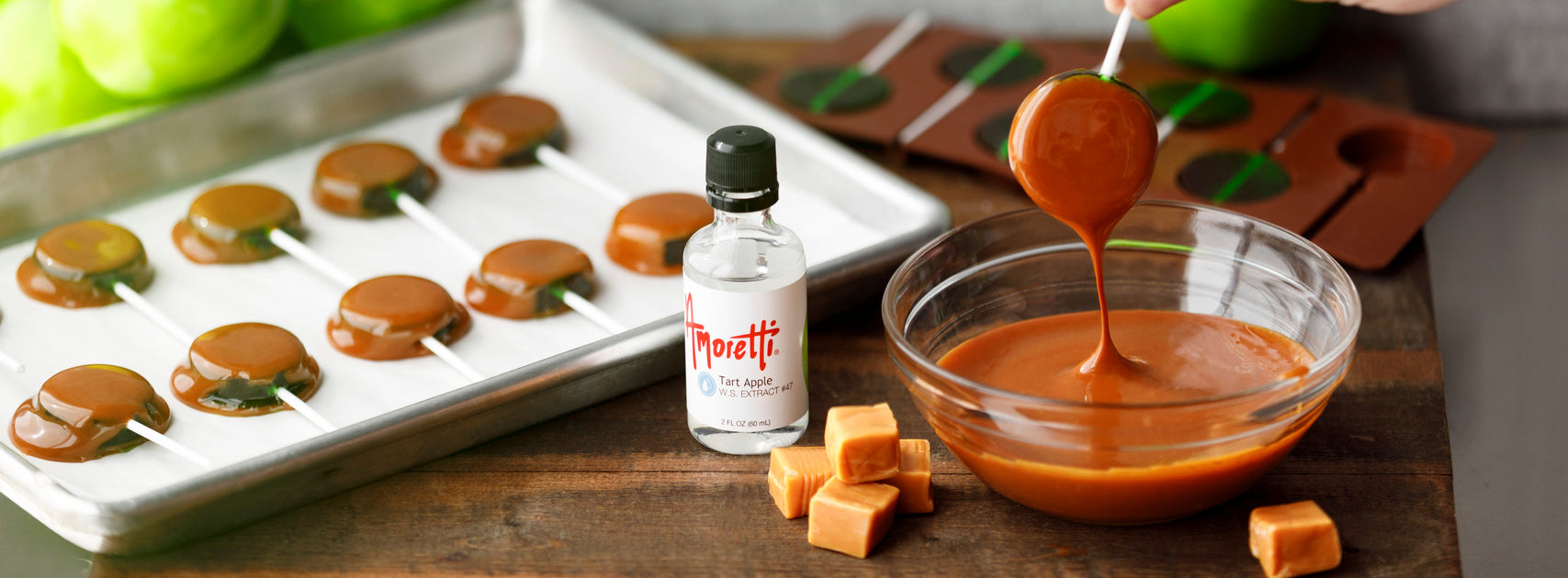 Caramel Apple Suckers — Amoretti