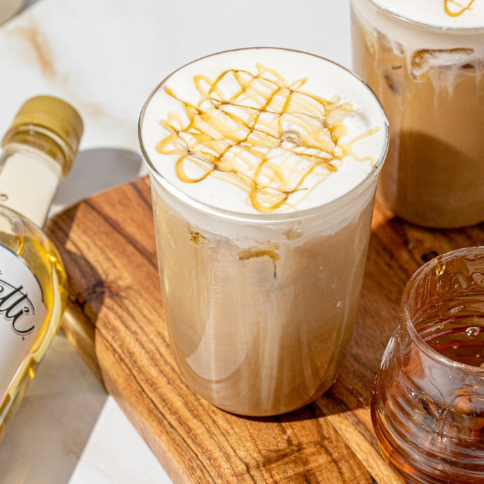 Maple Honey Iced Latte