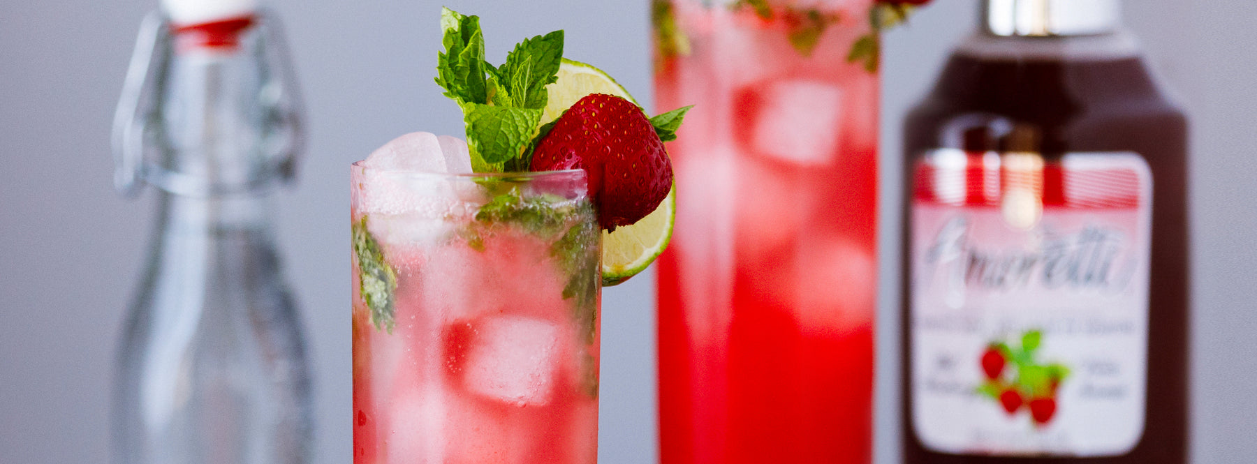 Wild Strawberry Mojito