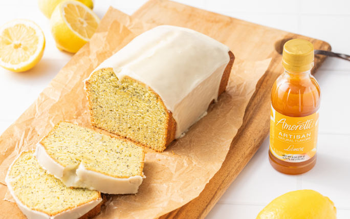 The Best Iced Lemon Poppy Seed Loaf Cake