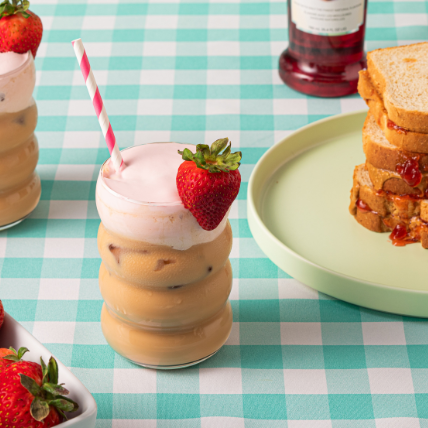 PB & J Iced Latte