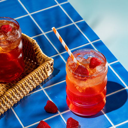 Peach Beach Dirty Soda