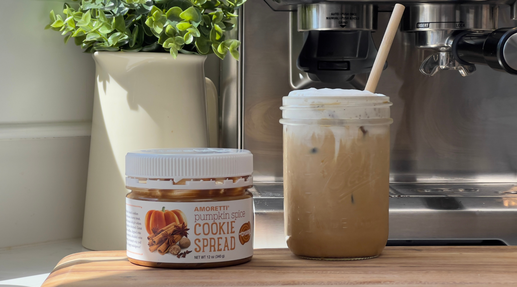 Pumpkin Spice Cookie Butter Latte