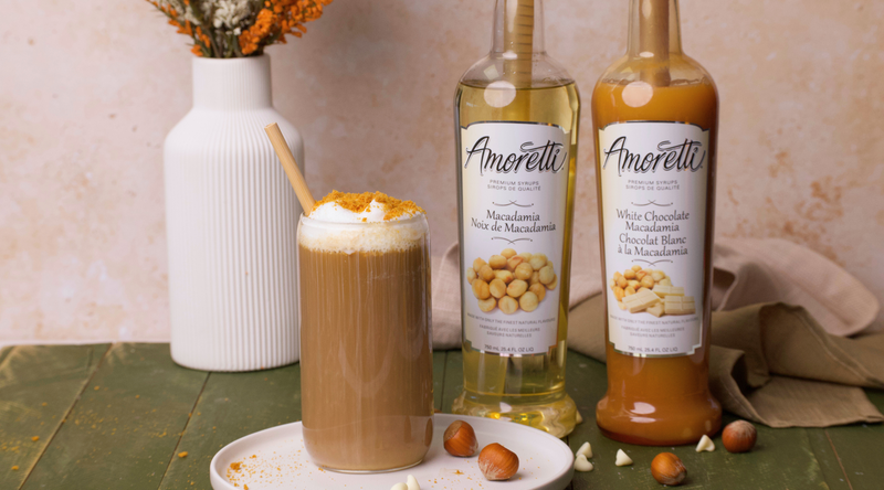 White Chocolate Macadamia Cream Cold Brew — Amoretti