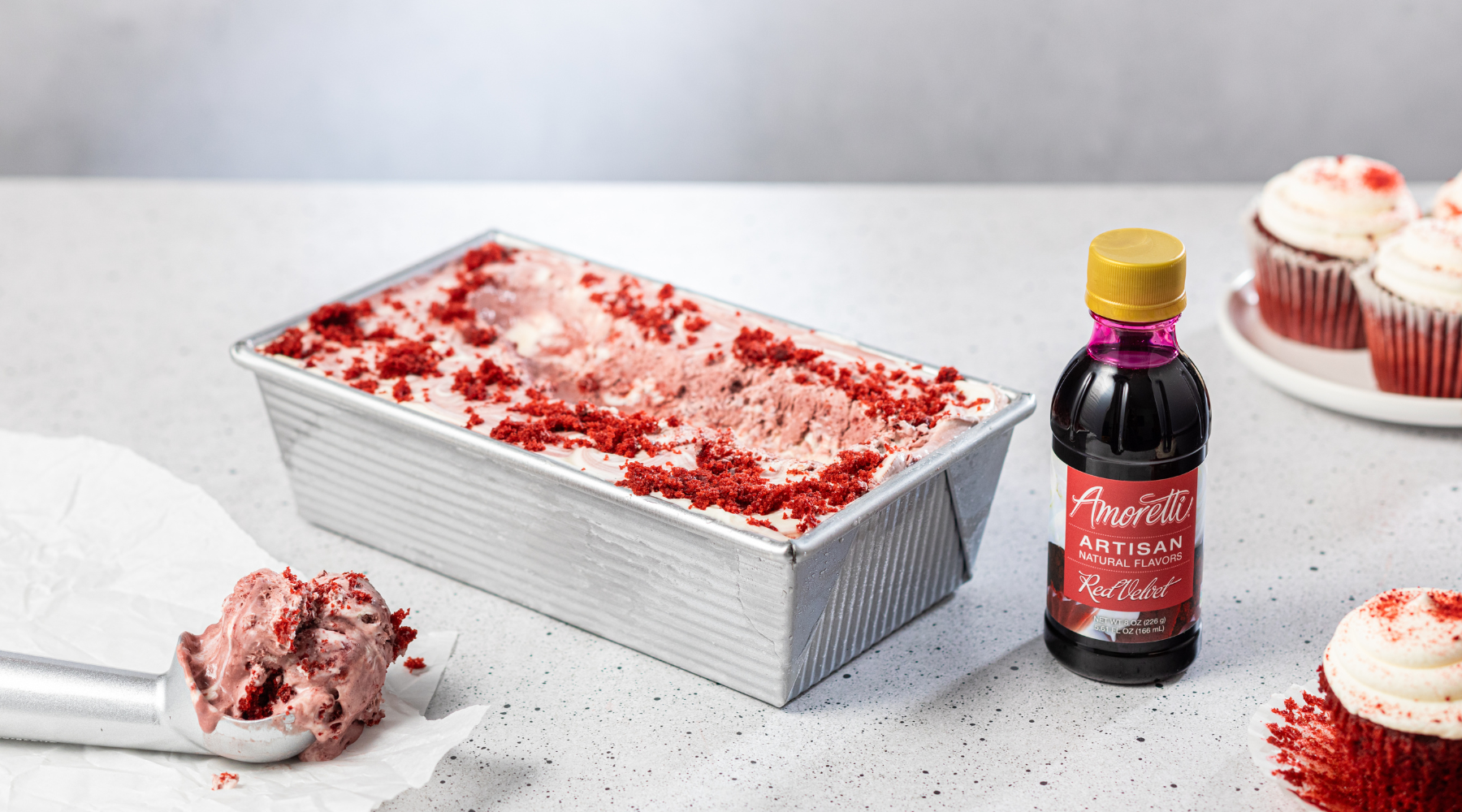 Red Velvet Cake Ice Cream — Amoretti