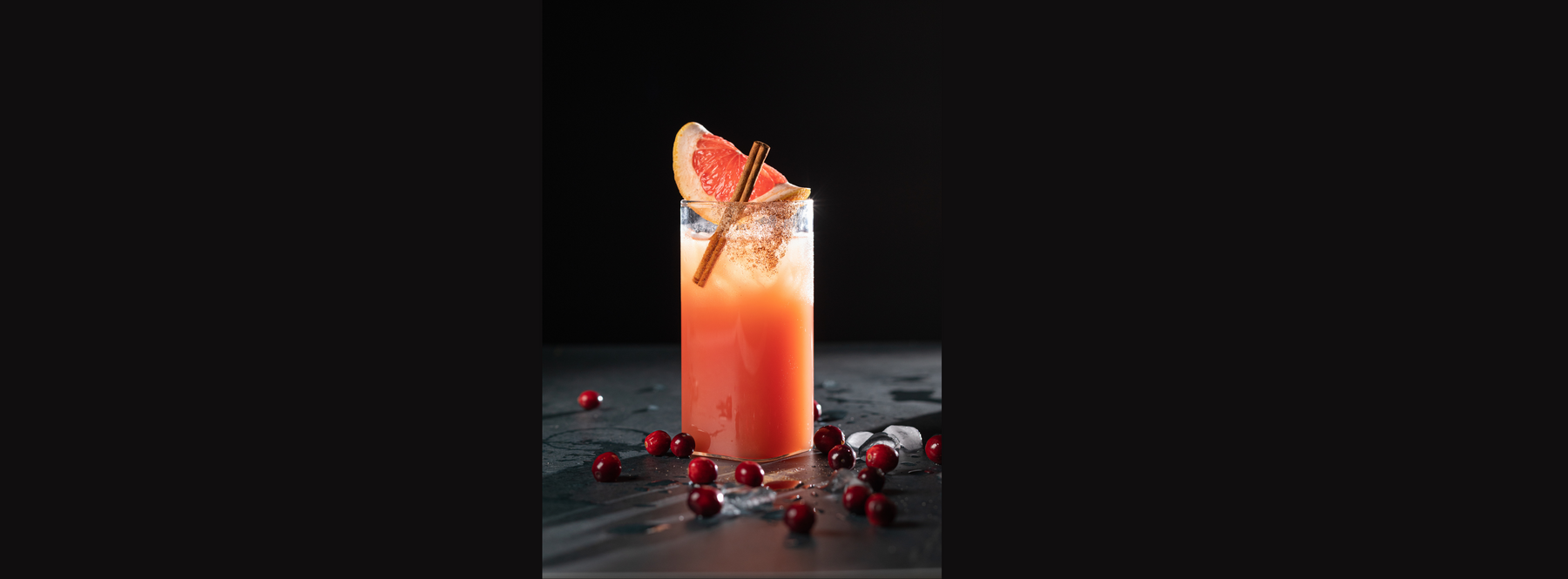 Yuzu Spiced Cranberry Paloma