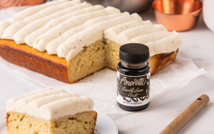 Vanilla Bean Mini Sheet Cake