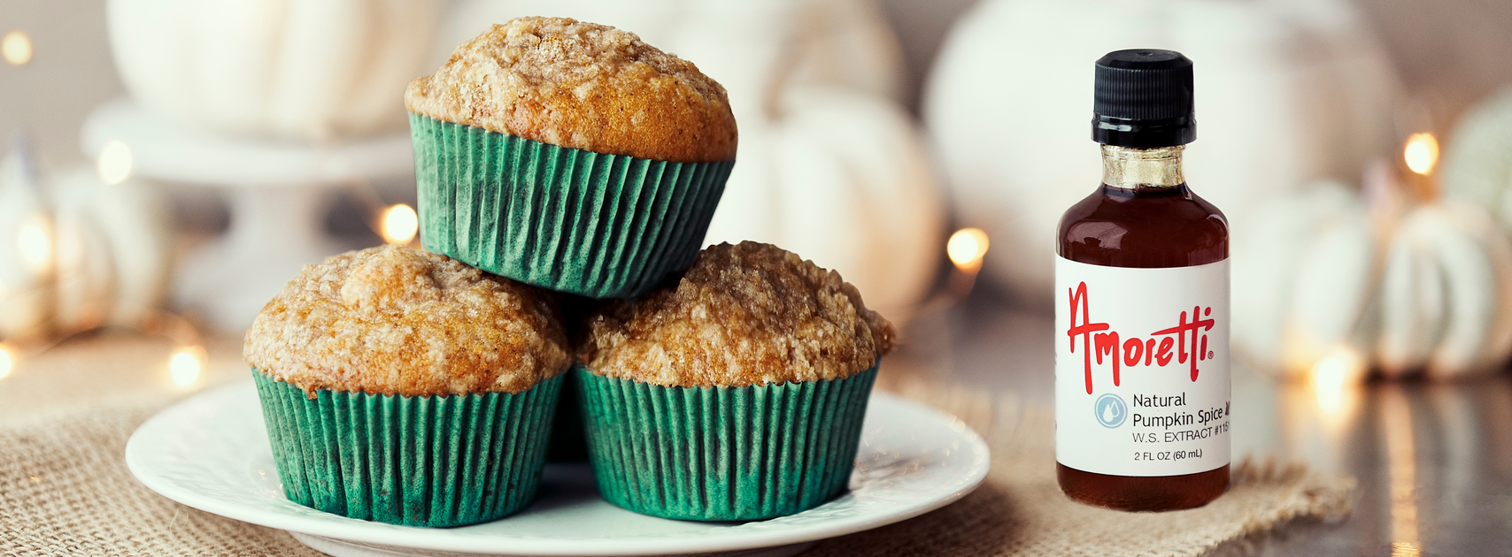 Pumpkin Cream Cheese Muffins — Amoretti