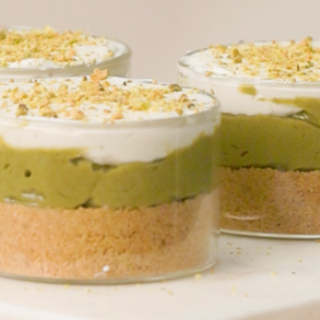 No Bake Pistachio Pie Cups