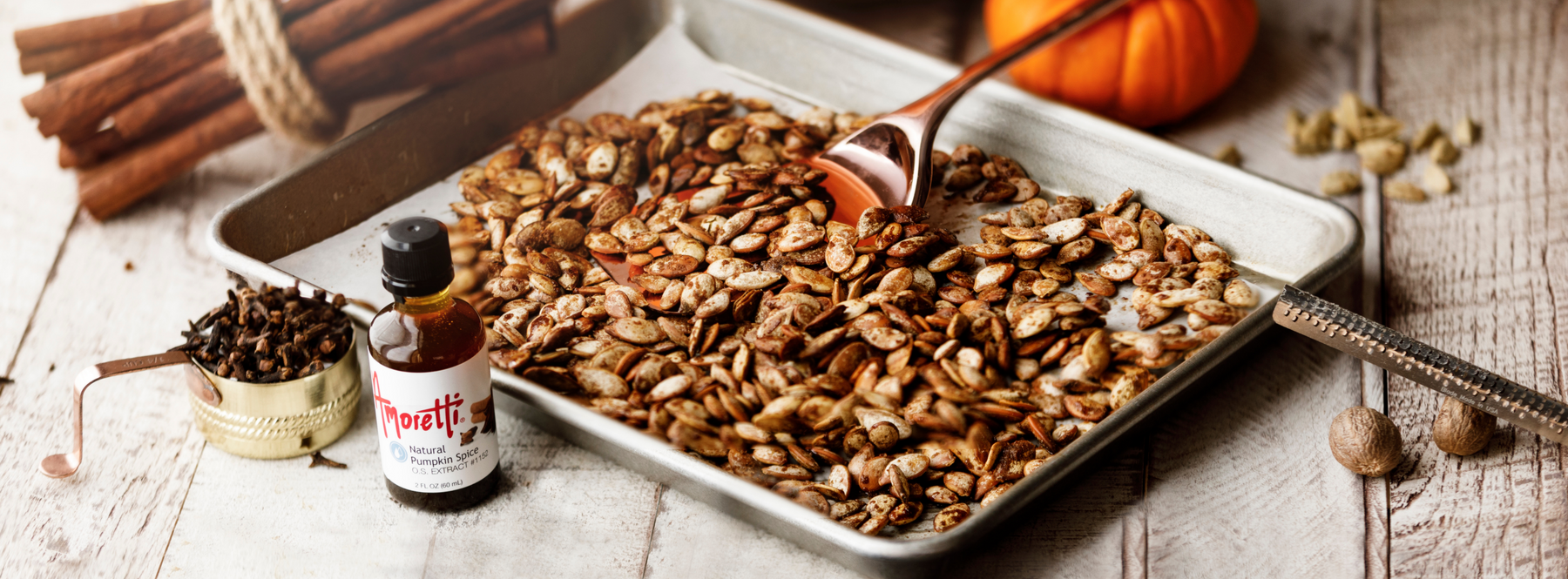 Pumpkin Spice Pumpkin Seeds