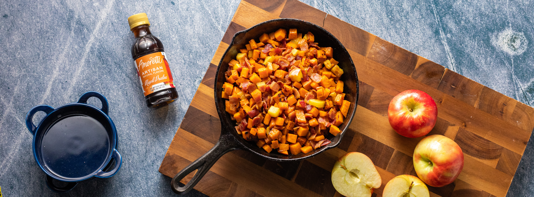 Maple Bacon Sweet Potato Hash — Amoretti