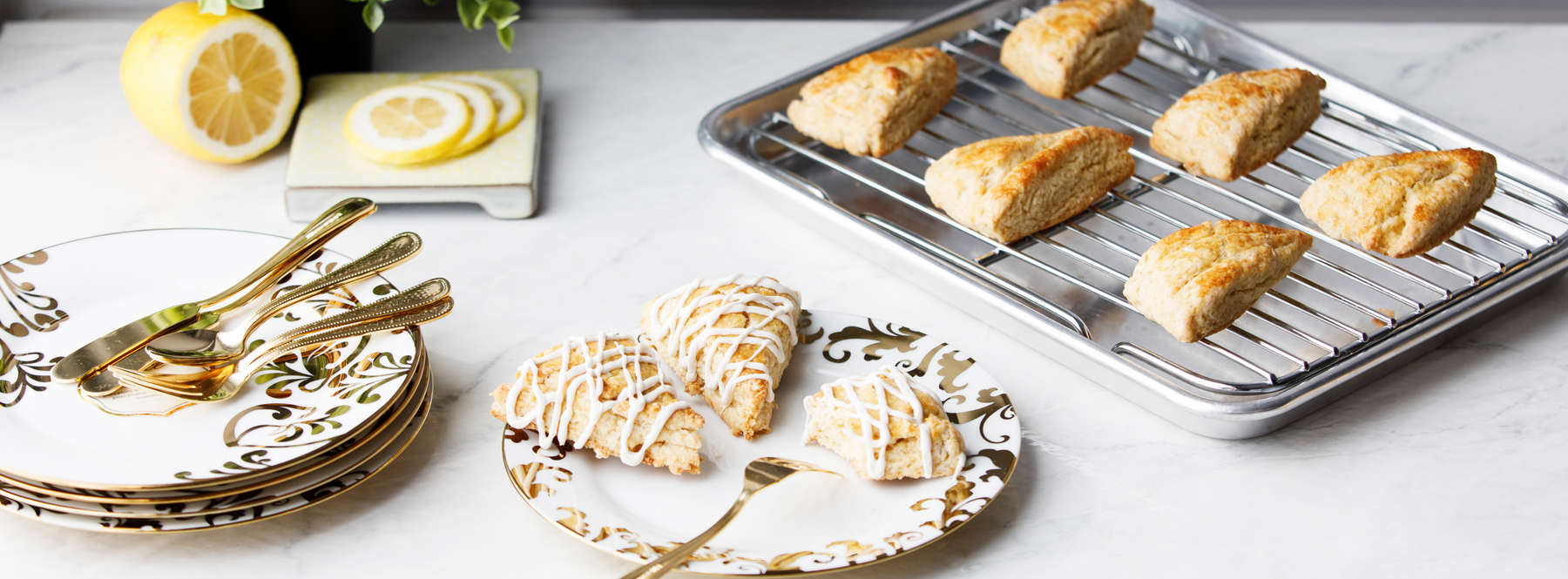Sweet Ginger Vanilla Scones