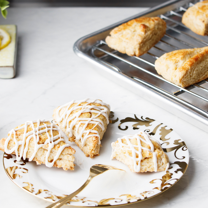 Sweet Ginger Vanilla Scones
