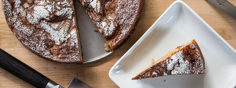Apple Pecan Cream Torte